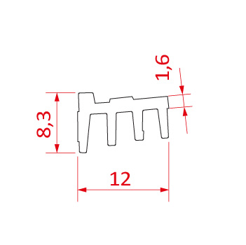 Guarnição em Borracha GUA 256