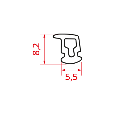Guarnição em Borracha GUA 516