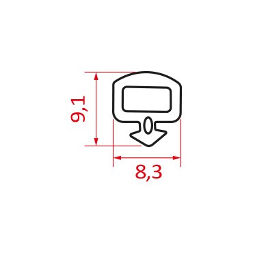 Guarnição em Borracha PSC 001