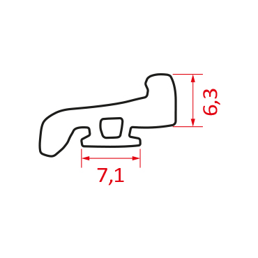Guarnição em Borracha SE 333